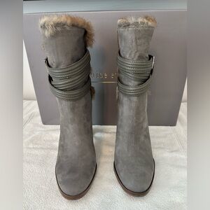 NEW! Louise et Cie Suede and Rabbit boots